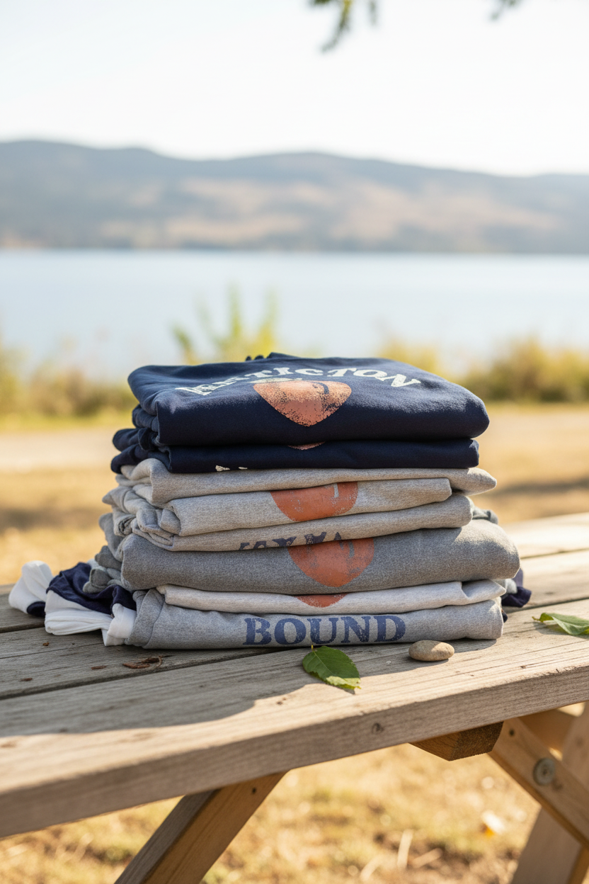 Penticton Bound Hoodie Stack